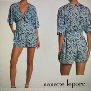 Nanette Lepore : Romper : Light Blue :  Small